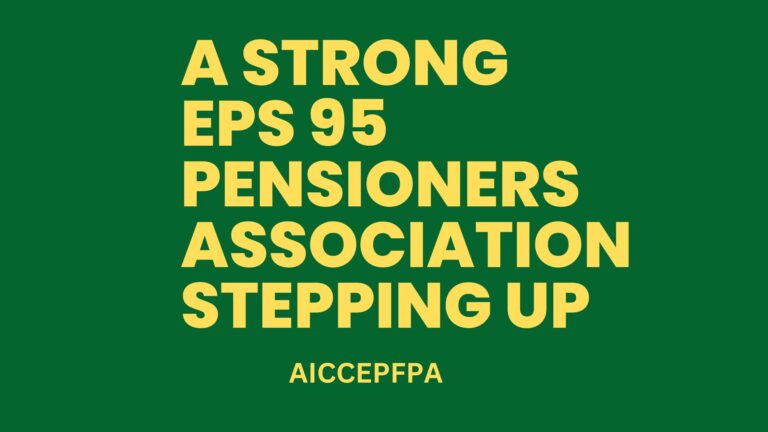 EPS 95 Pension Latest News Today