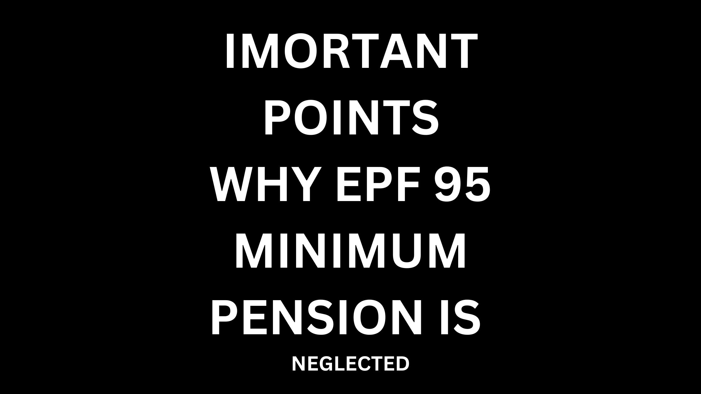 EPF 95 Pension latest news today